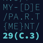 29C3 – not my department